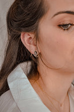 Load image into Gallery viewer, Polished Labradorite Teardrop Ear Jackets
